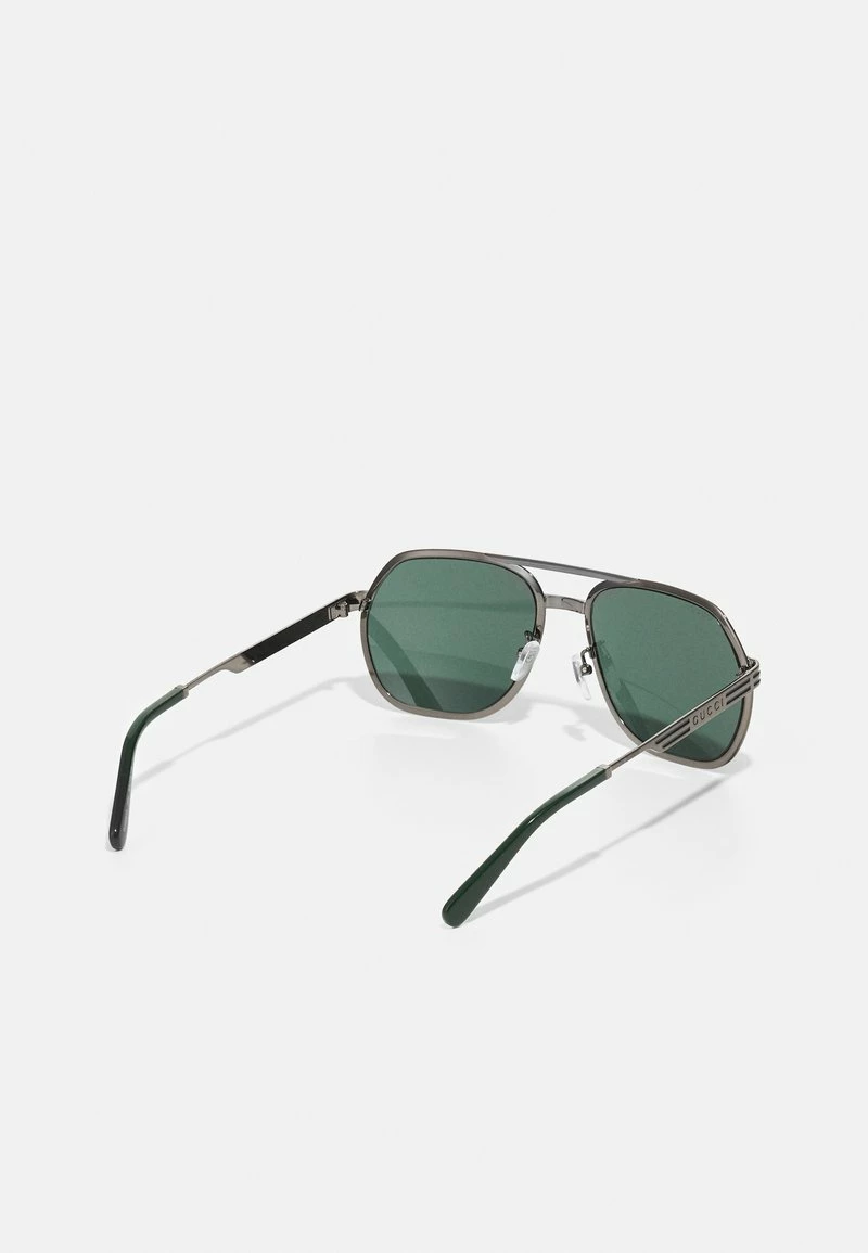 Gucci UNISEX - Sonnenbrille - Ruthenium/green 4 Gucci UNISEX - Sonnenbrille - Ruthenium/green – Bild 2