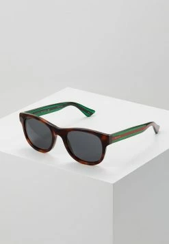 Gucci - Unisex Sonnenbrille - Havana/green/grey