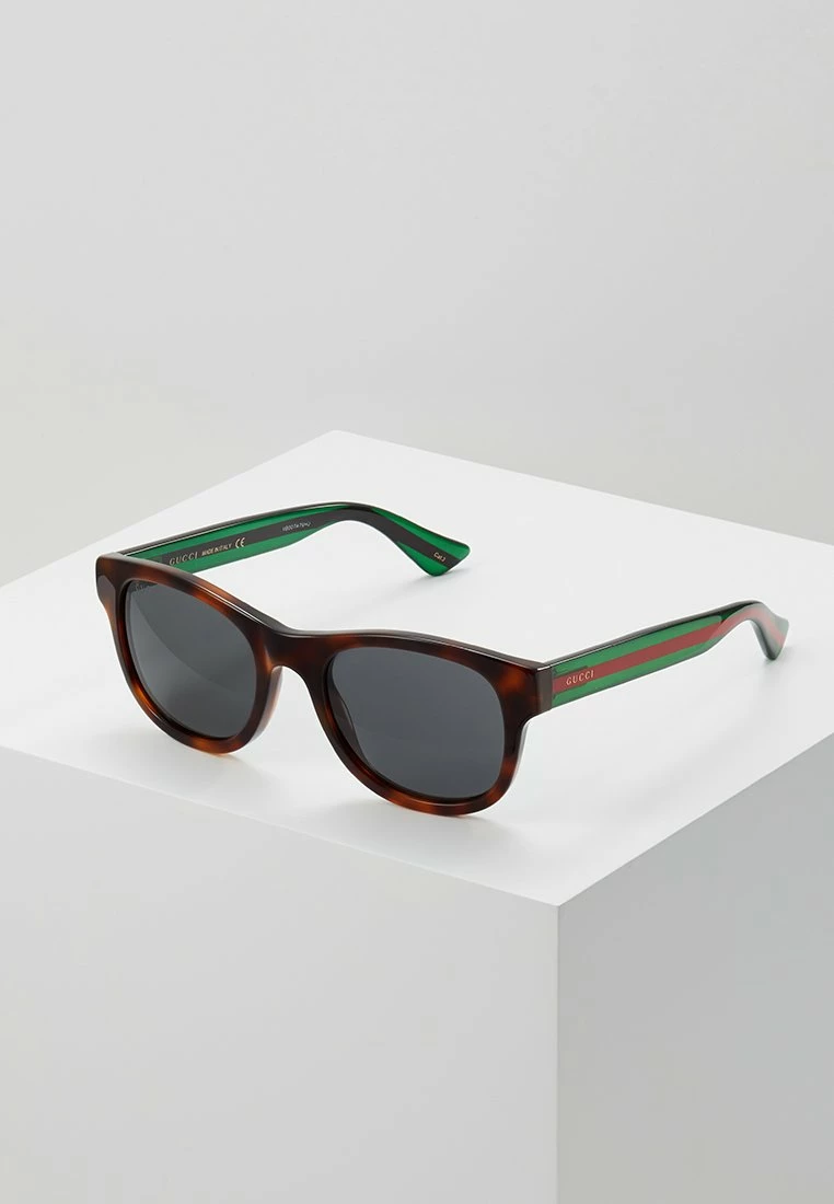 Gucci - Unisex Sonnenbrille - Havana/green/grey 3 Gucci - Unisex Sonnenbrille - Havana/green/grey