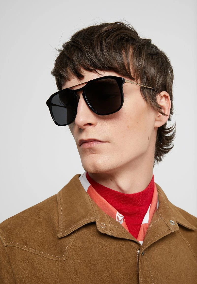 Gucci - Unisex Sonnenbrille - Black/gold/grey 4 Gucci - Unisex Sonnenbrille - Black/gold/grey – Bild 2