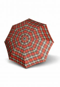 Knirps MINIMATIC LIGHT - Schirm - Red Check - Unisex