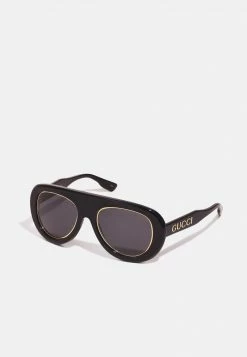Gucci UNISEX - Sonnenbrille - Black/black/grey