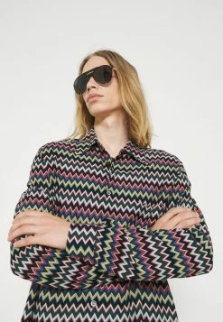 Gucci - Unisex Sonnenbrille - Gold-coloured/blue