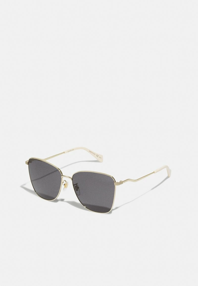 Gucci Sonnenbrille - Gold-coloured/grey - Damen 3 Gucci Sonnenbrille - Gold-coloured/grey - Damen