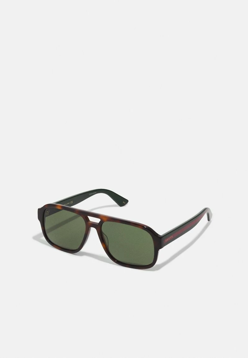 Gucci - Unisex Sonnenbrille - Havana/green 3 Gucci - Unisex Sonnenbrille - Havana/green