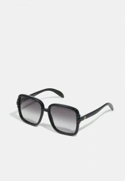 Gucci - Damen Sonnenbrille - Black/black/grey