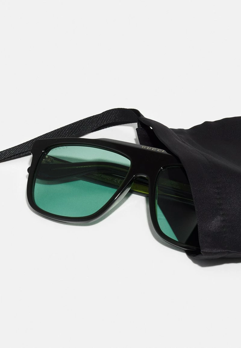 Gucci - Unisex Sonnenbrille - Black/green 5 Gucci - Unisex Sonnenbrille - Black/green – Bild 3
