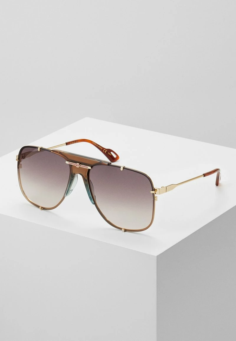 Gucci - Unisex Sonnenbrille - Gold-coloured/brown 3 Gucci - Unisex Sonnenbrille - Gold-coloured/brown