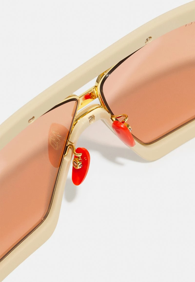 Gucci UNISEX - Sonnenbrille - White/orange 6 Gucci UNISEX - Sonnenbrille - White/orange – Bild 4