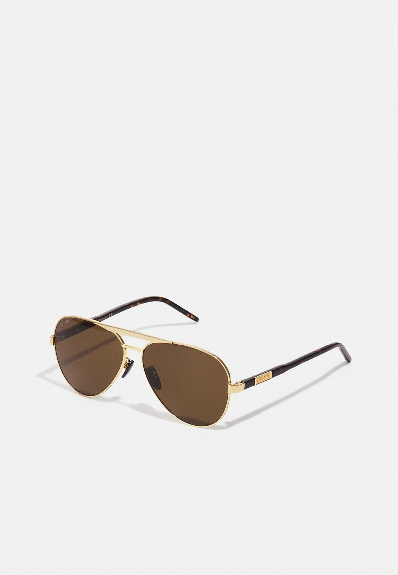 Gucci UNISEX - Sonnenbrille - Gold/havana/brown 3 Gucci UNISEX - Sonnenbrille - Gold/havana/brown