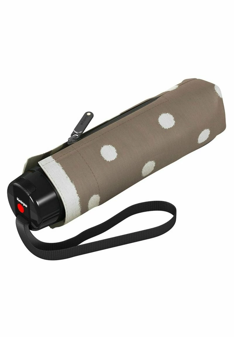 Knirps SMALL MANUAL - Schirm - Dot Art Taupe - Damen 4 Knirps SMALL MANUAL - Schirm - Dot Art Taupe - Damen – Bild 2