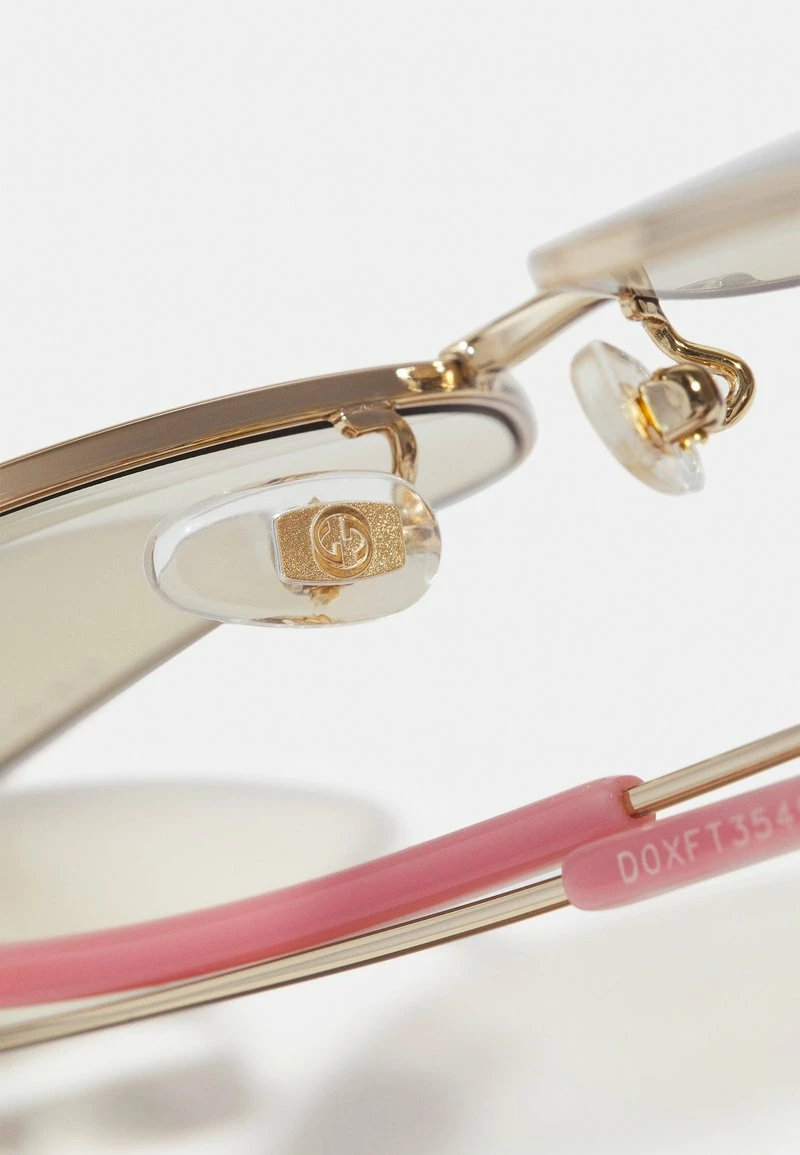 Gucci - Damen Sonnenbrille - Gold-coloured/green 5 Gucci - Damen Sonnenbrille - Gold-coloured/green – Bild 3