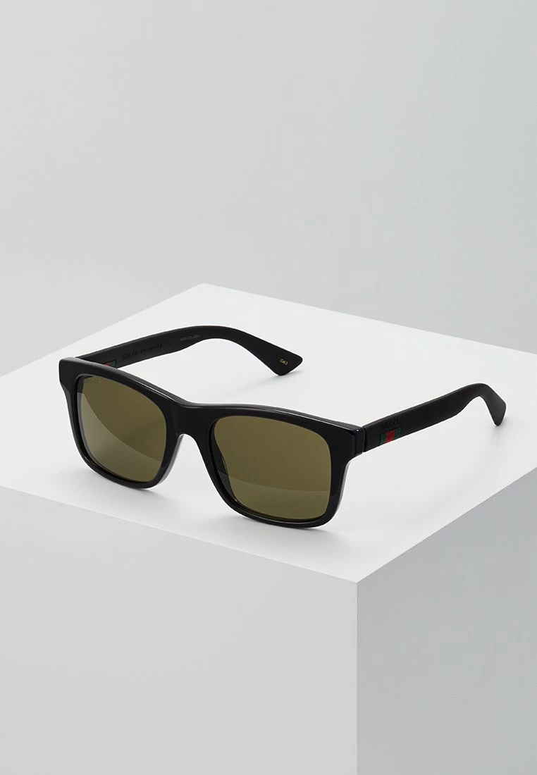 Gucci - Unisex Sonnenbrille - Black/green 3 Gucci - Unisex Sonnenbrille - Black/green