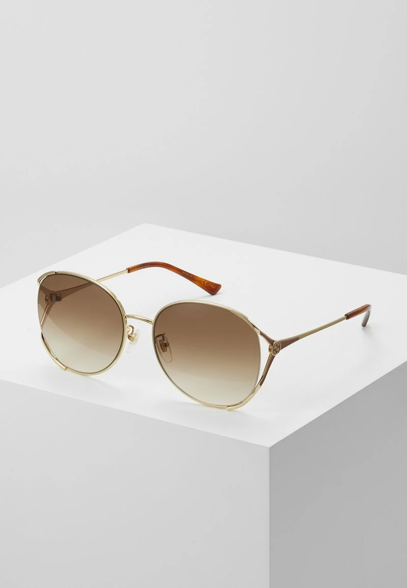 Gucci - Damen Sonnenbrille - Gold-coloured/brown 3 Gucci - Damen Sonnenbrille - Gold-coloured/brown