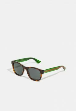 Gucci UNISEX - Sonnenbrille - Havana/green/grey