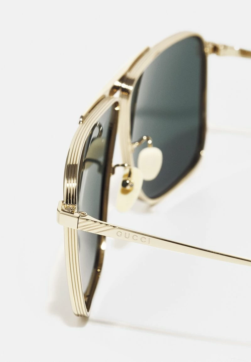 Gucci - Unisex Sonnenbrille - Gold-coloured/gold-coloured/green 5 Gucci - Unisex Sonnenbrille - Gold-coloured/gold-coloured/green – Bild 3