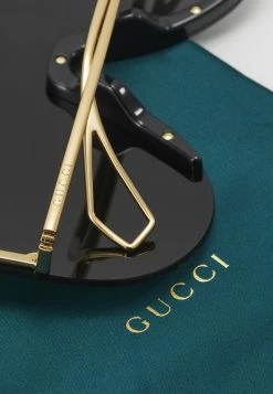 Gucci - Unisex Sonnenbrille - Gold-coloured/grey -Günstiges Gucci || Knirps Geschäft 2b8f2c03acf6496b841cb9c452d5c1bd