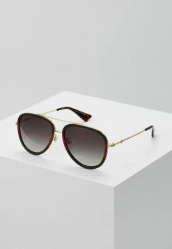 Gucci - Damen Sonnenbrille - Gold/green
