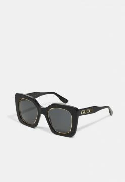 Gucci - Damen Sonnenbrille - Black/black/grey