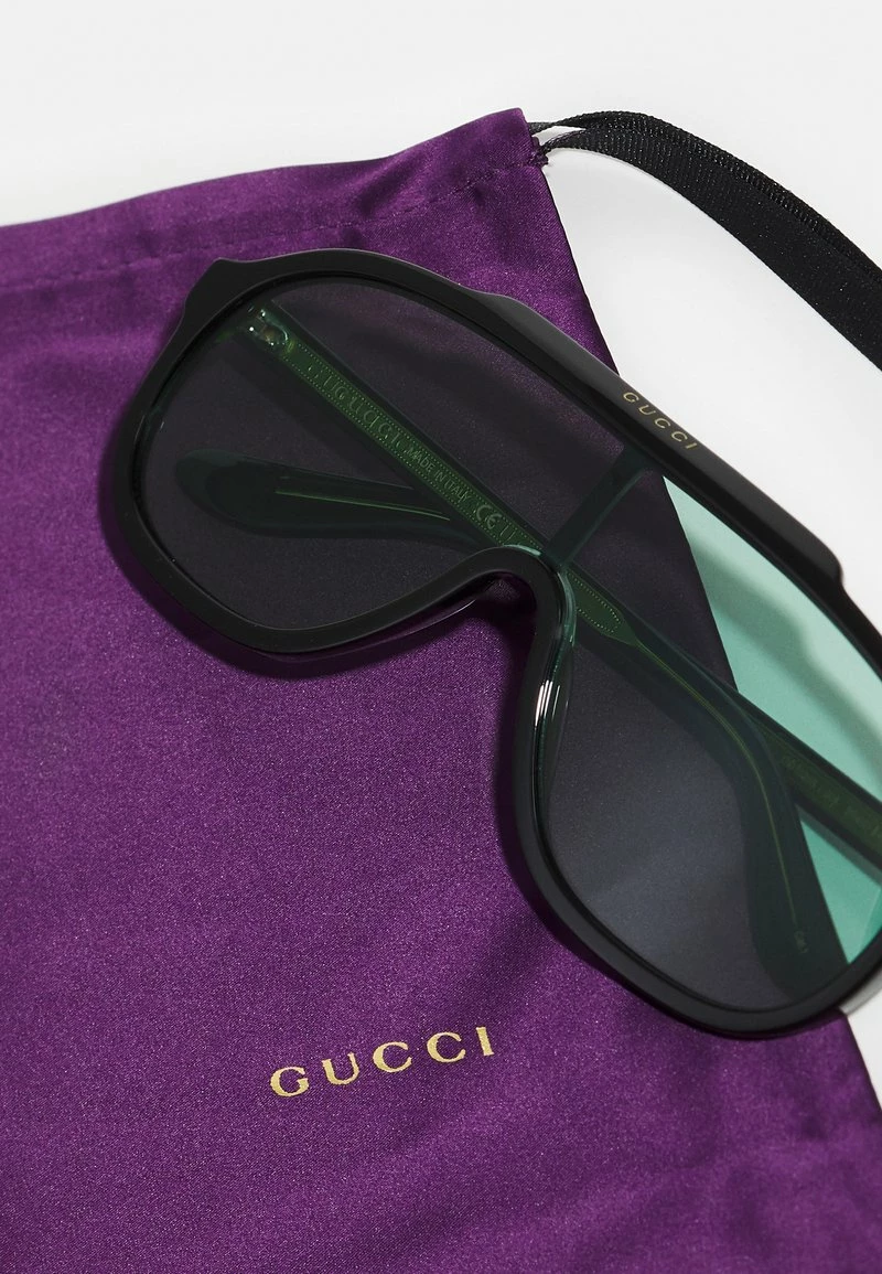 Gucci - Unisex Sonnenbrille - Black/green 5 Gucci - Unisex Sonnenbrille - Black/green – Bild 3