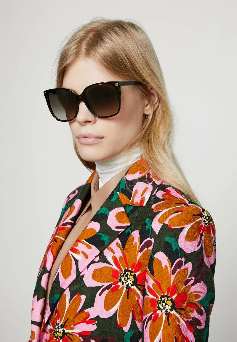 Gucci - Damen GG0022S - Sonnenbrille - Havana/brown 4 Gucci - Damen GG0022S - Sonnenbrille - Havana/brown – Bild 2