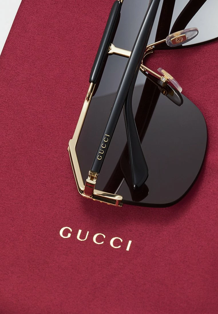 Gucci Sonnenbrille - Gold/black/grey - Unisex 8 Gucci Sonnenbrille - Gold/black/grey - Unisex – Bild 6