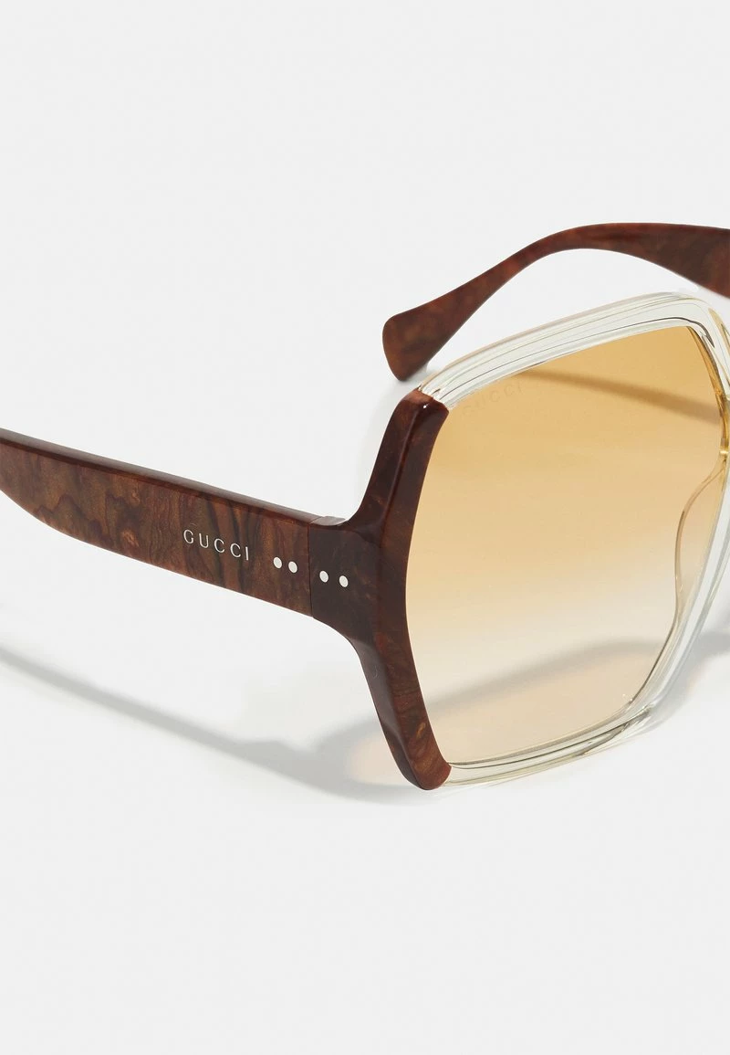 Gucci - Damen Sonnenbrille - Yellow/brown/orange 5 Gucci - Damen Sonnenbrille - Yellow/brown/orange – Bild 3