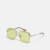 Gucci - Unisex Sonnenbrille - Silver-coloured/yellow -Günstiges Gucci || Knirps Geschäft 384dc8eac27f4e28804e04f6d25c5cd7