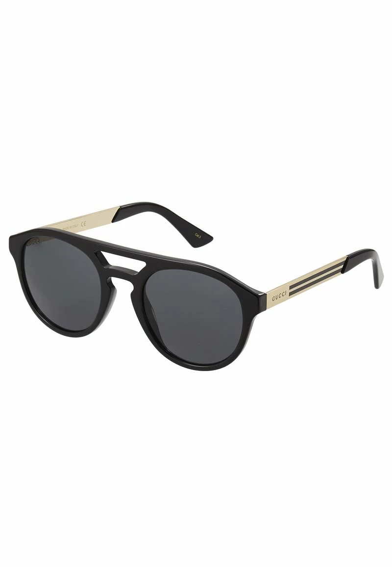 Gucci - Unisex Sonnenbrille - Black/gold-coloured/grey 4 Gucci - Unisex Sonnenbrille - Black/gold-coloured/grey – Bild 2