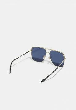 Gucci - Unisex Sonnenbrille - Gold-coloured/blue -Günstiges Gucci || Knirps Geschäft 39e2b5133bb04e97a9265439a6957e91