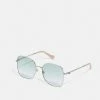 Gucci - Damen Sonnenbrille - Silver/silver/green -Günstiges Gucci || Knirps Geschäft 3afc6ea3e6df430bb374aa267145bb13