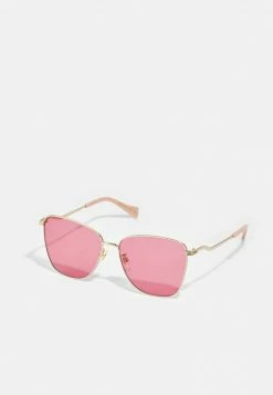 Gucci Sonnenbrille - Gold-coloured/red - Damen