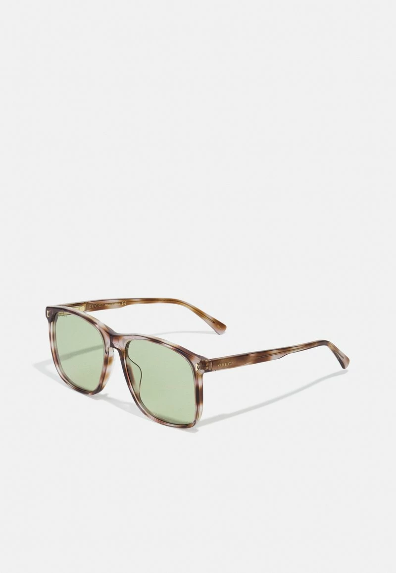 Gucci - Unisex Sonnenbrille - Havana Green 3 Gucci - Unisex Sonnenbrille - Havana Green