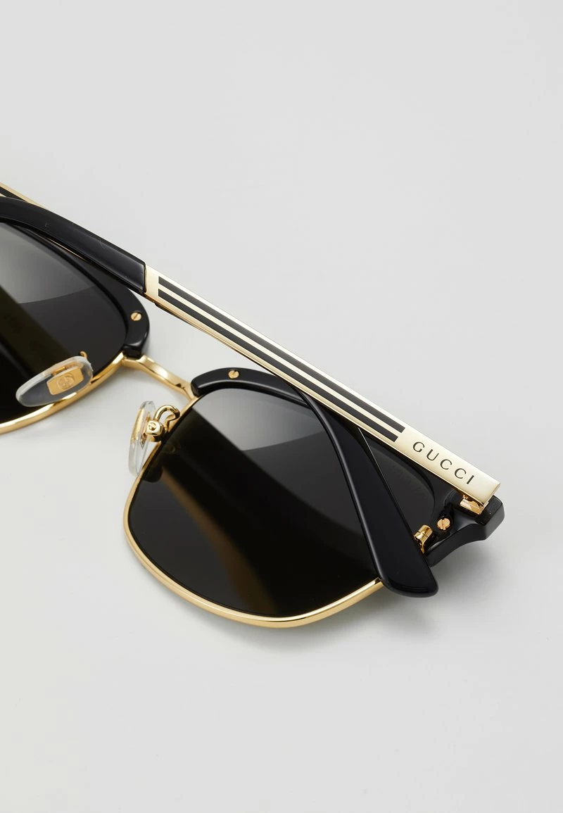 Gucci - Unisex Sonnenbrille - Black/gold-coloured/grey 5 Gucci - Unisex Sonnenbrille - Black/gold-coloured/grey – Bild 3