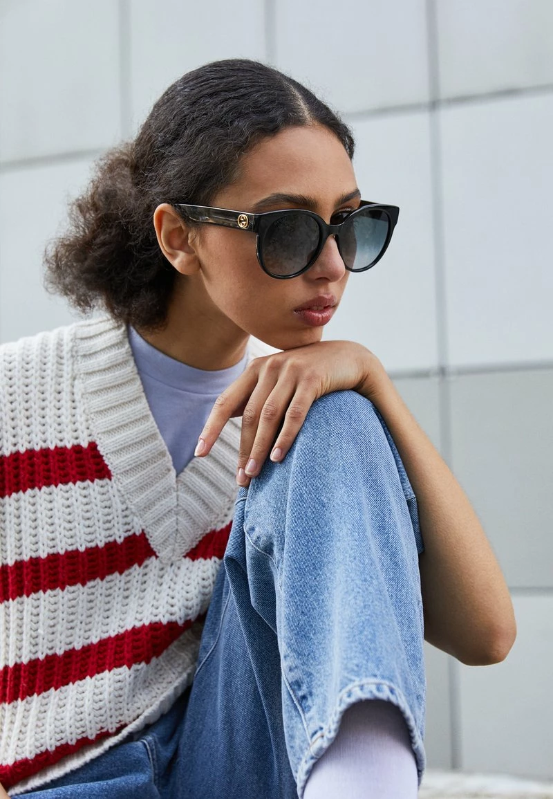 Gucci - Damen Sonnenbrille - Black/grey 4 Gucci - Damen Sonnenbrille - Black/grey – Bild 2