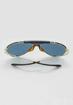 Gucci - Unisex Sonnenbrille - Gold-coloured/blue -Günstiges Gucci || Knirps Geschäft 41795d8ca8474ceea3ff81373637d0b6