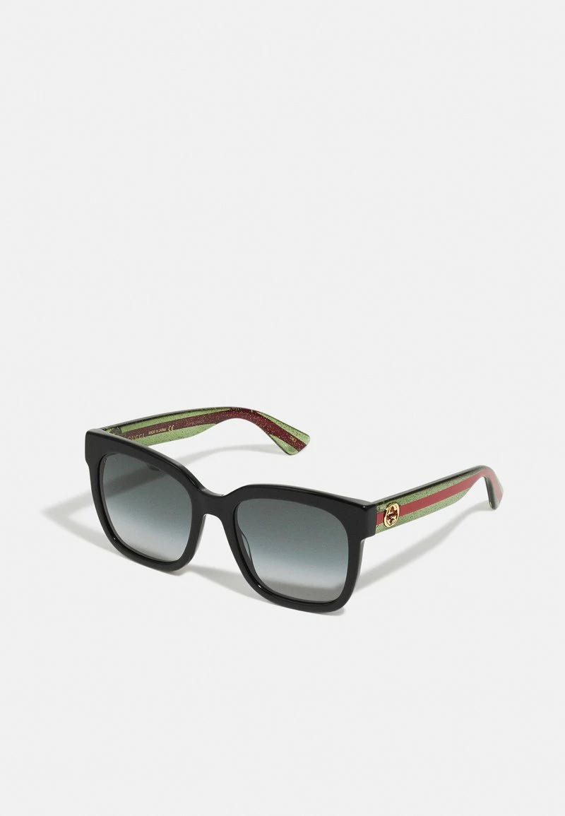 Gucci - Damen Sonnenbrille - Black/green/grey 3 Gucci - Damen Sonnenbrille - Black/green/grey