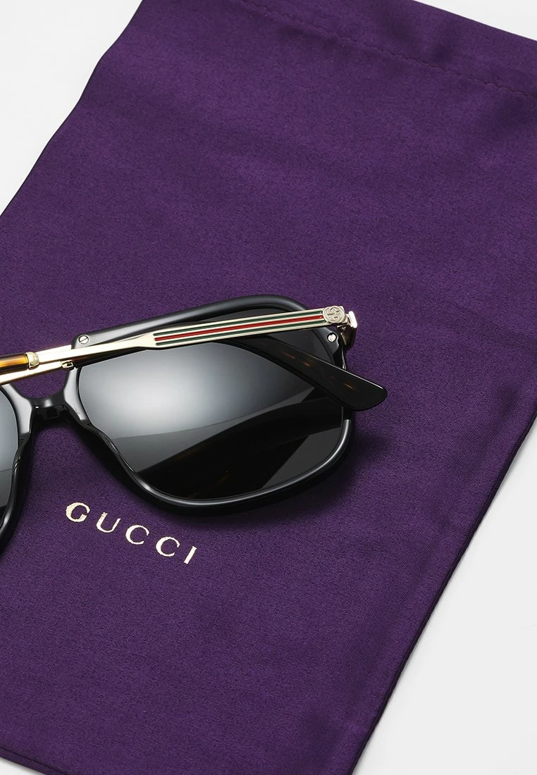 Gucci Sonnenbrille - Black/gold/green - Unisex 7 Gucci Sonnenbrille - Black/gold/green - Unisex – Bild 5