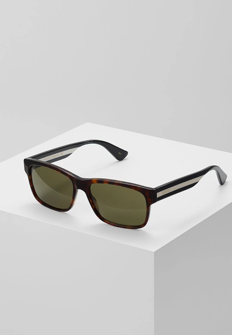 Gucci Sonnenbrille - Havana/multicolor/green - Unisex 3 Gucci Sonnenbrille - Havana/multicolor/green - Unisex