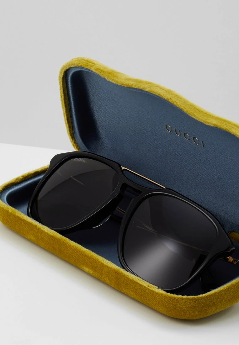 Gucci - Unisex Sonnenbrille - Black/gold/grey 5 Gucci - Unisex Sonnenbrille - Black/gold/grey – Bild 3
