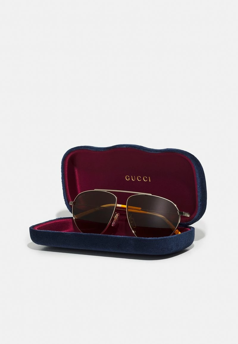 Gucci UNISEX - Sonnenbrille - Gold/brown 6 Gucci UNISEX - Sonnenbrille - Gold/brown – Bild 4