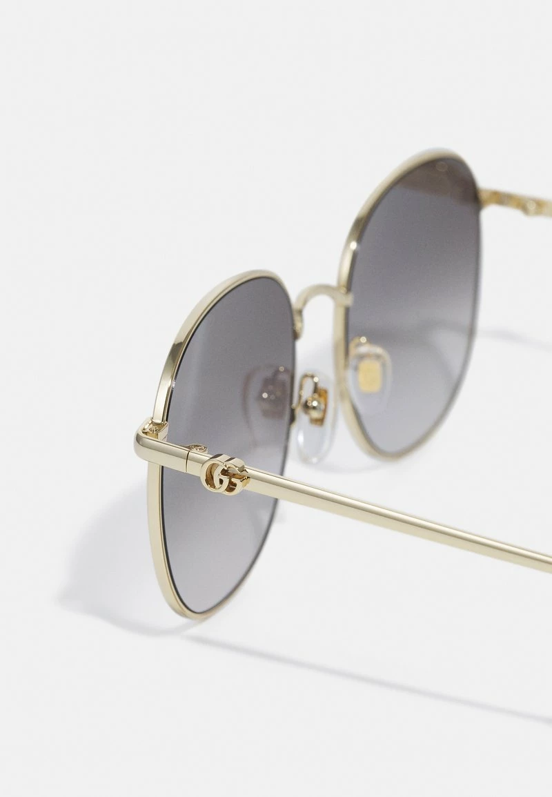 Gucci Sonnenbrille - Gold-coloured/grey - Damen 5 Gucci Sonnenbrille - Gold-coloured/grey - Damen – Bild 3