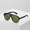 Gucci Sonnenbrille - Black/black/green - Unisex