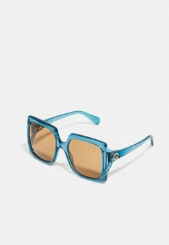 Gucci Sonnenbrille - Blue/brown - Damen