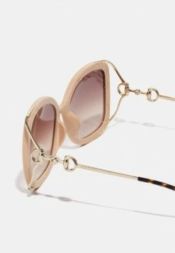 Gucci - Damen Sonnenbrille - Ivory/gold-coloured/brown 9 Gucci - Damen Sonnenbrille - Ivory/gold-coloured/brown -Günstiges Gucci || Knirps Geschäft 52c25efe4bdc46d6b0d8c744eda012b1