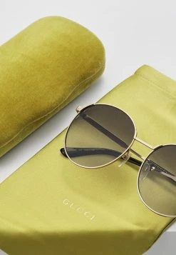 Gucci Sonnenbrille - Gold-coloured/grey - Damen 9 Gucci Sonnenbrille - Gold-coloured/grey - Damen -Günstiges Gucci || Knirps Geschäft 53b02ca00f464a5284eca2d401d99c8d