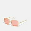 Gucci - Unisex Sonnenbrille - Gold-coloured/red -Günstiges Gucci || Knirps Geschäft 5546e847007c4afda195ead8254e25ea