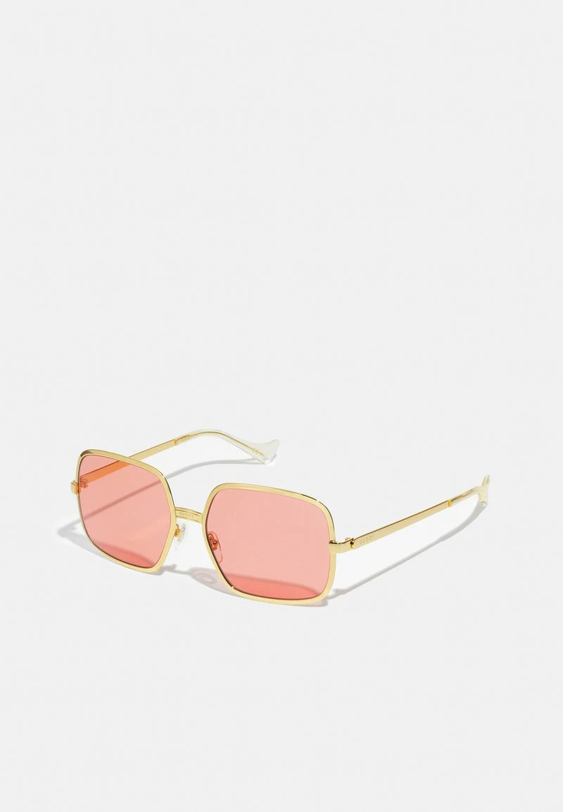 Gucci - Unisex Sonnenbrille - Gold-coloured/red 3 Gucci - Unisex Sonnenbrille - Gold-coloured/red