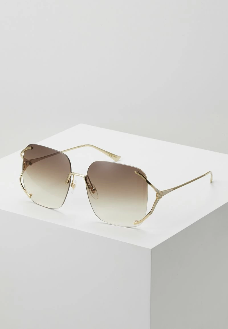 Gucci Sonnenbrille - Gold-coloured/brown - Damen 3 Gucci Sonnenbrille - Gold-coloured/brown - Damen