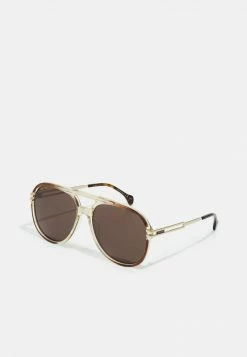 Gucci - Unisex Sonnenbrille - Brown/gold-coloured